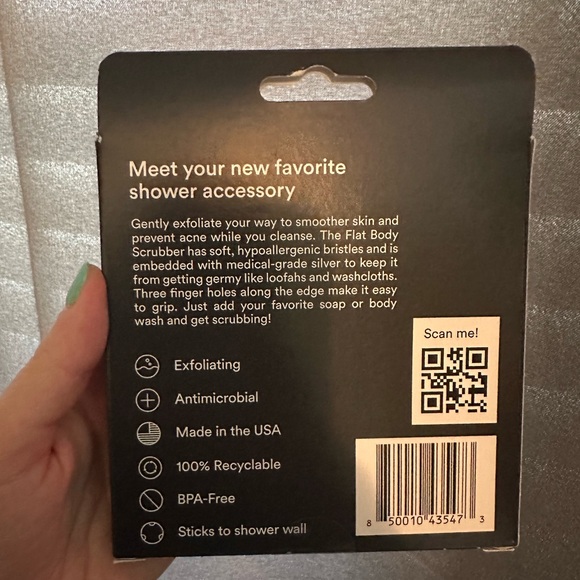 Boie USA Flat Body Scrubber - Picture 2 of 2